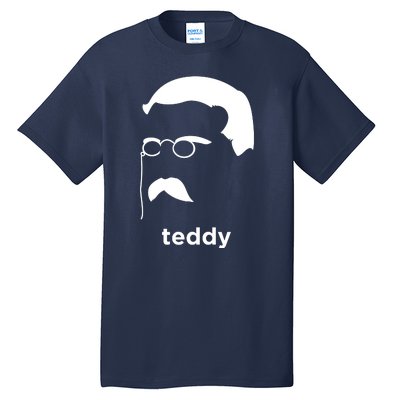 Teddy Roosevelt Vector Art American Tall T-Shirt