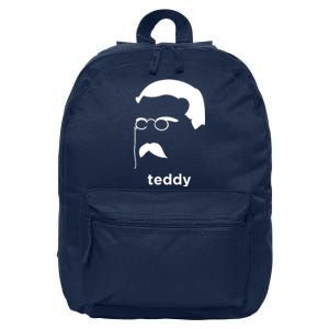 Teddy Roosevelt Vector Art American 16 in Basic Backpack