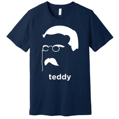 Teddy Roosevelt Vector Art American Premium T-Shirt