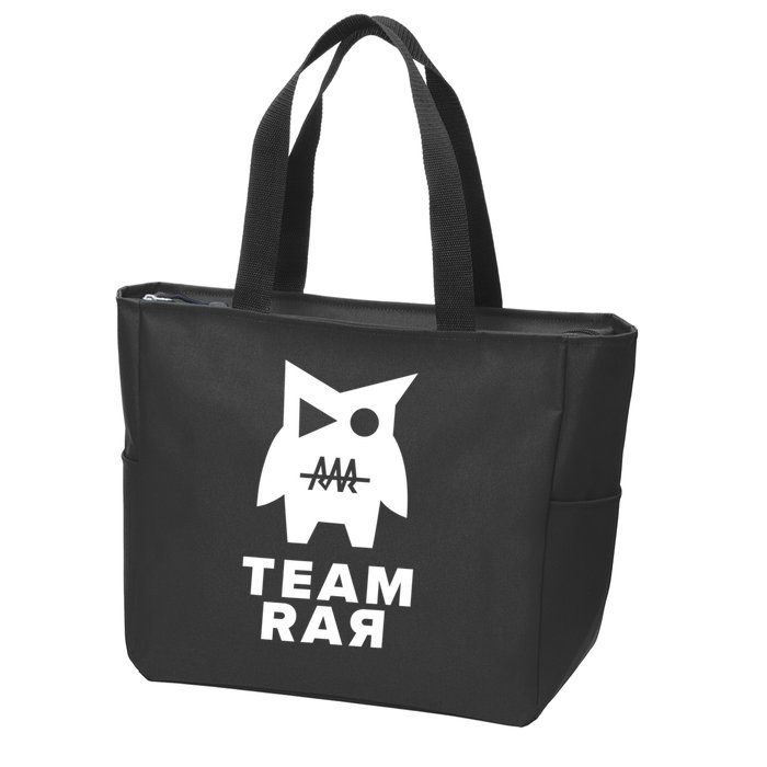 Team Rar V0 Coder Crew Zip Tote Bag