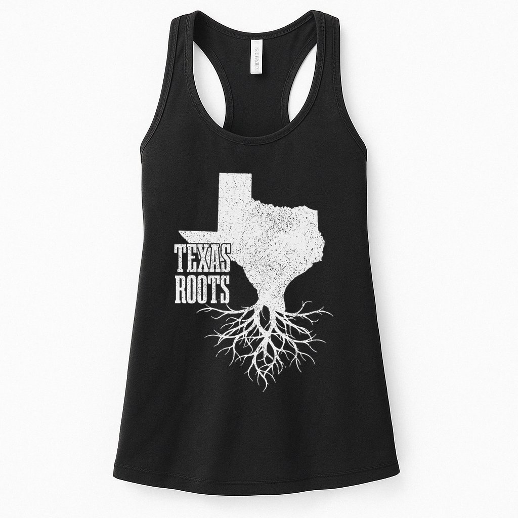 Texas Roots Vintage Usa America Womens Tank Top