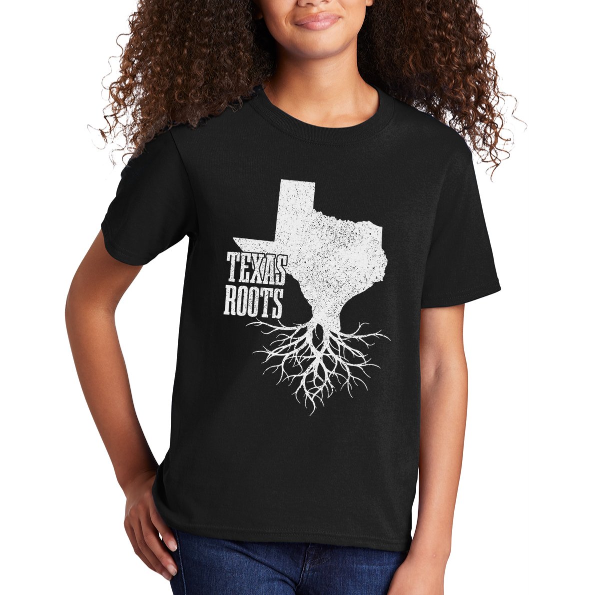 Texas Roots Vintage Usa America Kids T-Shirt