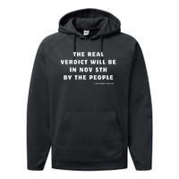 The Real Verdict Will Be November 5th By The People Performance Fleece Hoodie