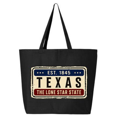 Texas Retro Vintage 25L Jumbo Tote