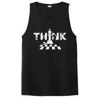 Think Retro Vintage Chess Pieces Player Gift Chess Lover PosiCharge Competitor Tank