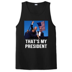 The Return Western Cowboy Trump 2024 Taking America Back PosiCharge Competitor Tank