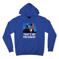 The Return Western Cowboy Trump 2024 Taking America Back Hoodie