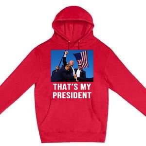 The Return Western Cowboy Trump 2024 Taking America Back Premium Pullover Hoodie