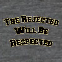 The Rejected Will Be Respected Flat Bill Trucker Hat