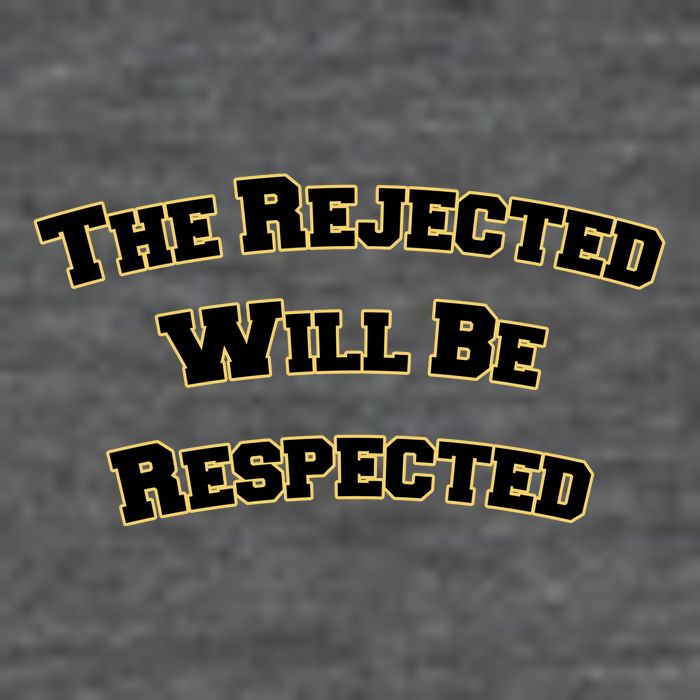 The Rejected Will Be Respected Flat Bill Trucker Hat