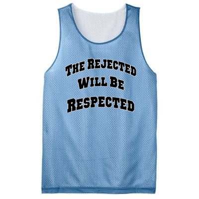 The Rejected Will Be Respected Mesh Reversible Basketball Jersey Tank