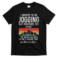 The Run When No One Is Chasing Them Jogging T-Shirt