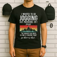 The Run When No One Is Chasing Them Jogging T-Shirt