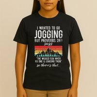 The Run When No One Is Chasing Them Jogging T-Shirt