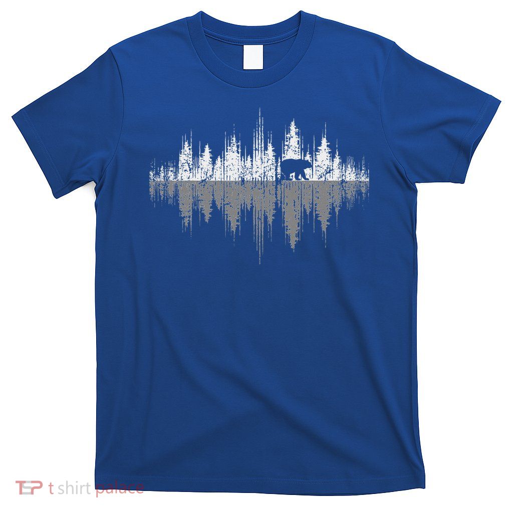 Trees Reflection Wildlife Nature Animal Bear Outdoor Forest  T-Shirt
