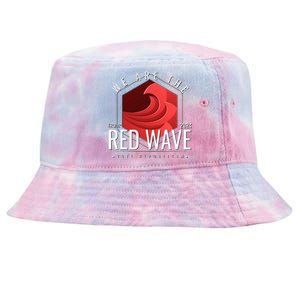 The Red Wave Is Coming 2024 Trump Gifts Tie-Dyed Bucket Hat