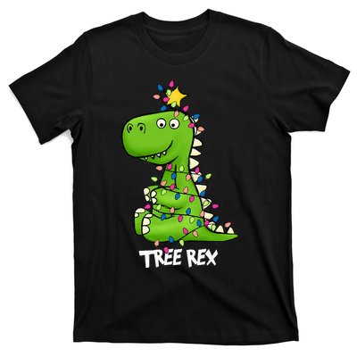 Tree Rex Xmas Trex Christmas Dinosaur T-Shirt