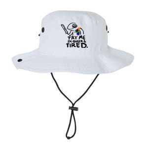 Try Me I'm Queer And Tired Legacy Cool Fit Booney Bucket Hat