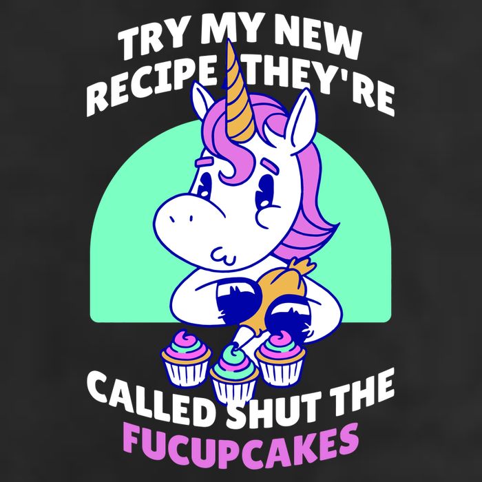 Try My Recipe Shut the Fucupcakes Funny Unicorn Tumbler