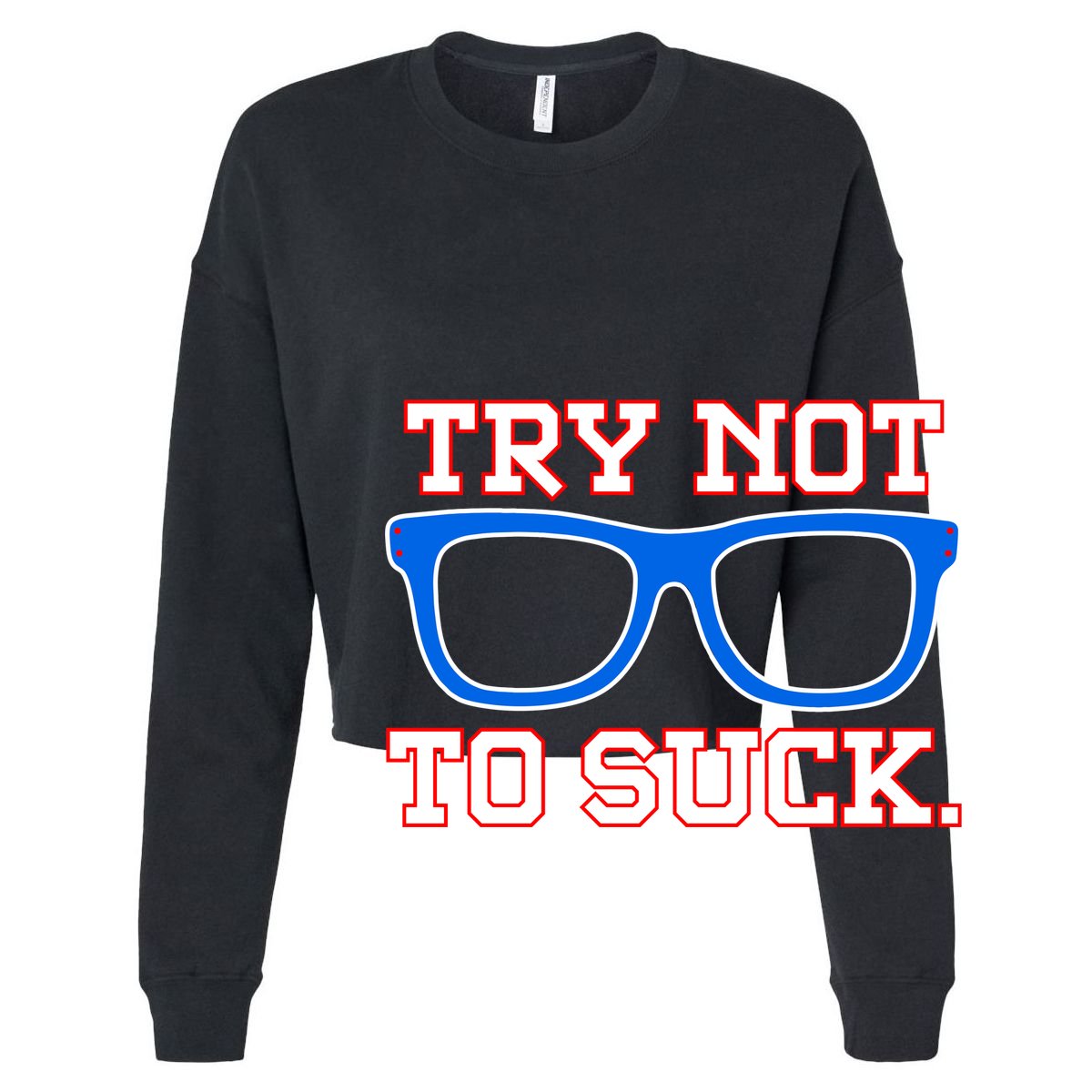 Try Not To Suck Chicago! Baseball Glasses 15oz Campfire Ceramic Mug