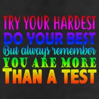 Try Your Hardest On The Test Day Cool Comfort Performance Bucket Hat