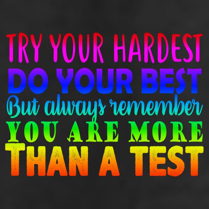 Try Your Hardest On The Test Day Cool Comfort Performance Bucket Hat