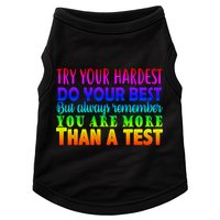 Try Your Hardest On The Test Day Doggie Tank