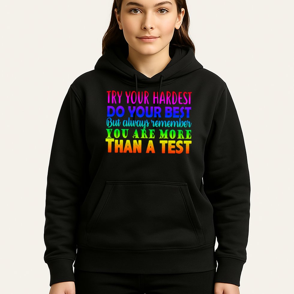 Try Your Hardest On The Test Day Hoodie