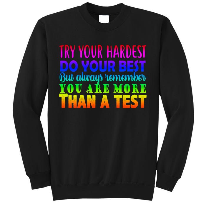 Try Your Hardest On The Test Day Sweatshirt