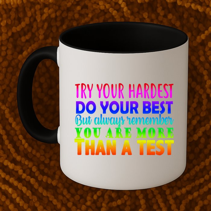 Try Your Hardest On The Test Day Mug