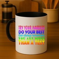 Try Your Hardest On The Test Day Mug