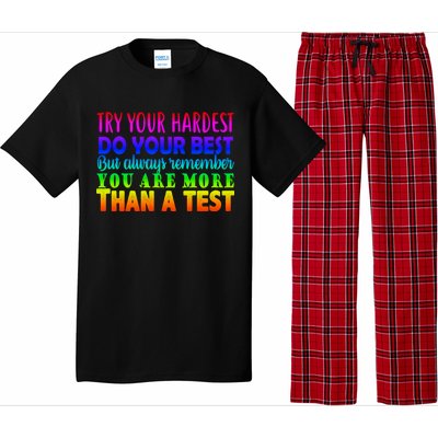 Try Your Hardest On The Test Day Pajama Set