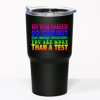 Try Your Hardest On The Test Day Tumbler