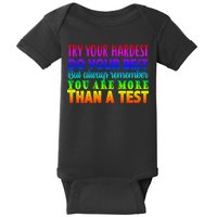 Try Your Hardest On The Test Day Baby Bodysuit