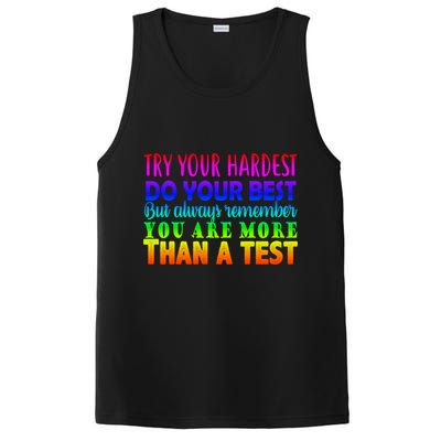 Try Your Hardest On The Test Day PosiCharge Competitor Tank