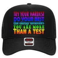Try Your Hardest On The Test Day Hat