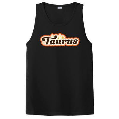 Taurus Retro Zodiac Birthday PosiCharge Competitor Tank