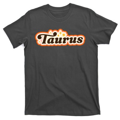 Taurus Retro Zodiac Birthday T-Shirt