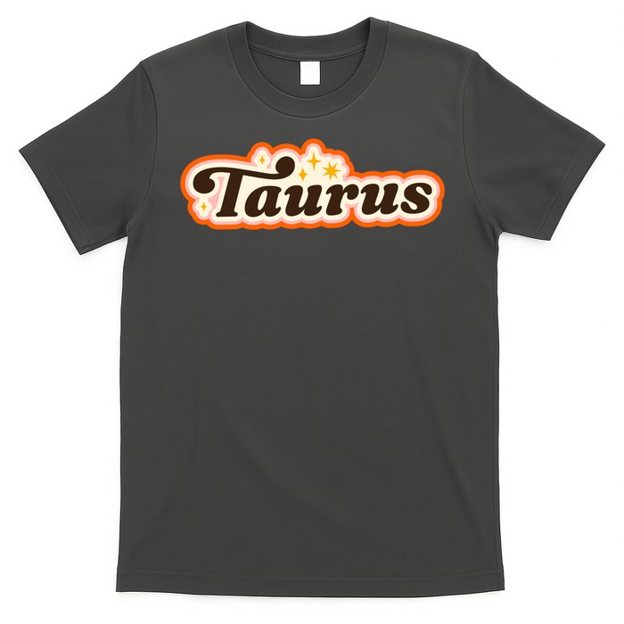 Taurus Retro Zodiac Birthday T-Shirt