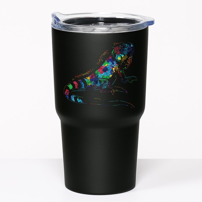Tropic Reptile Zoo Keeper Gift Idea Iguana Tumbler