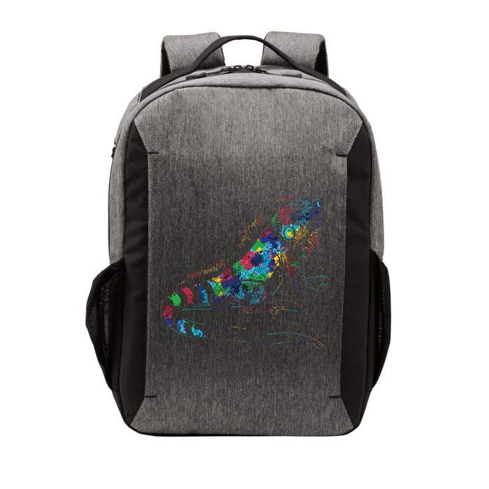 Tropic Reptile Zoo Keeper Gift Idea Iguana Vector Backpack