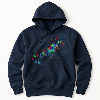 Tropic Reptile Zoo Keeper Gift Idea Iguana Hoodie