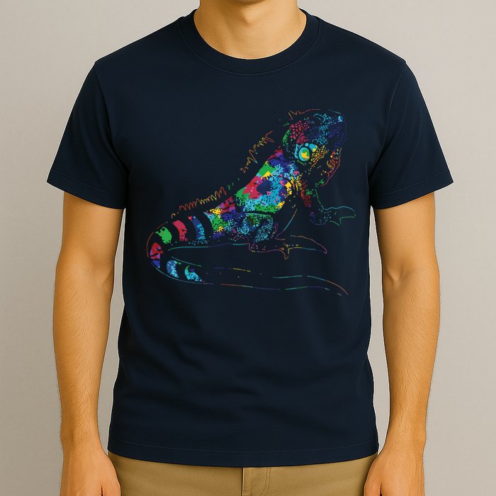 Tropic Reptile Zoo Keeper Gift Idea Iguana T-Shirt