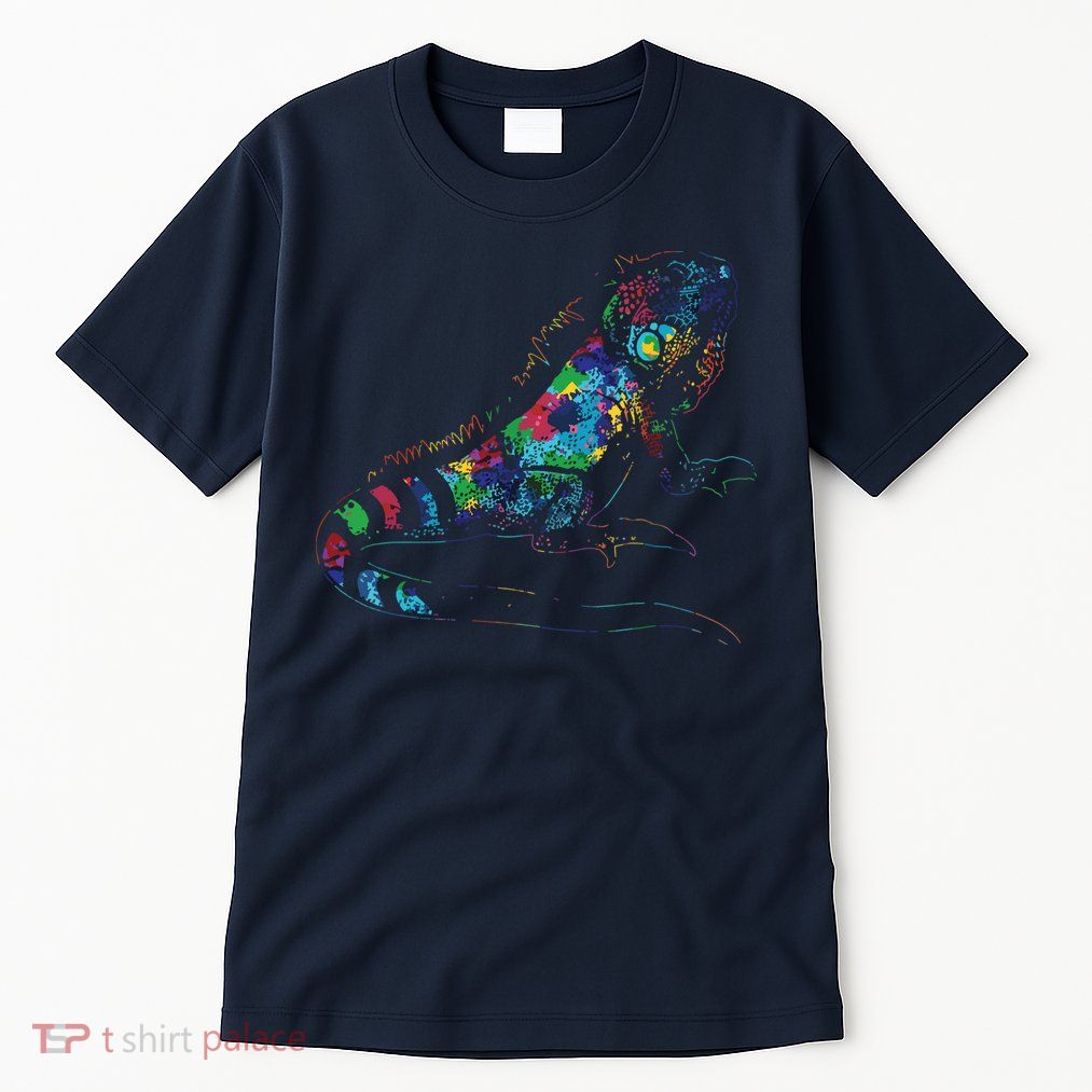 Tropic Reptile Zoo Keeper Gift Idea Iguana Tall T-Shirt