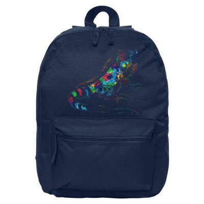 Tropic Reptile Zoo Keeper Gift Idea Iguana 16 in Basic Backpack