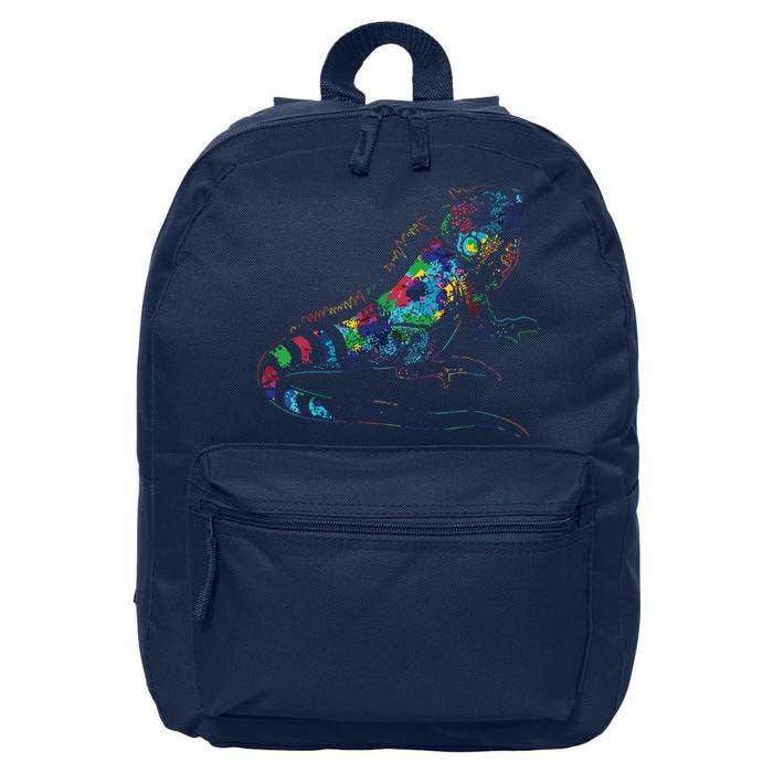 Tropic Reptile Zoo Keeper Gift Idea Iguana 16 in Basic Backpack