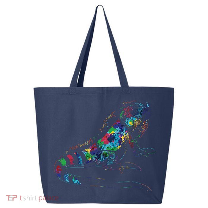 Tropic Reptile Zoo Keeper Gift Idea Iguana 25L Jumbo Tote