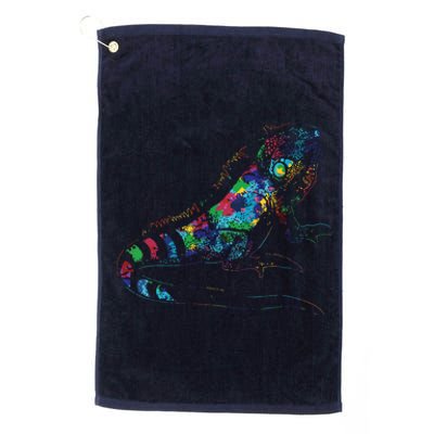 Tropic Reptile Zoo Keeper Gift Idea Iguana Platinum Collection Golf Towel