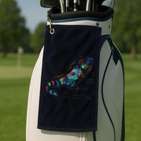 Tropic Reptile Zoo Keeper Gift Idea Iguana Golf Towel