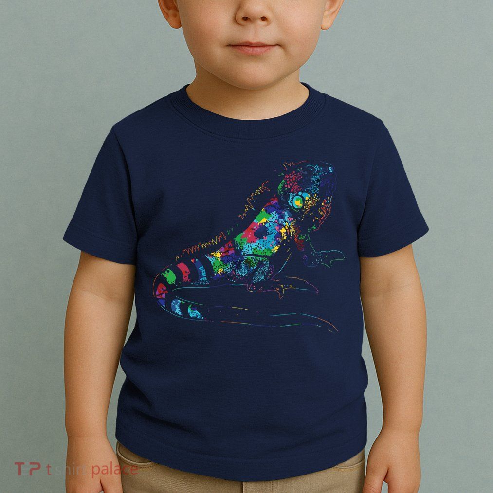 Tropic Reptile Zoo Keeper Gift Idea Iguana Toddler T-Shirt